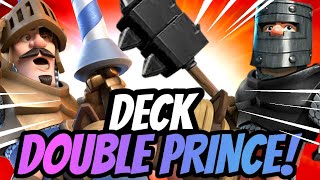 IL MIGLIOR DECK DOUBLE PRINCE di CLASH ROYALE! 93 WIN RATE!