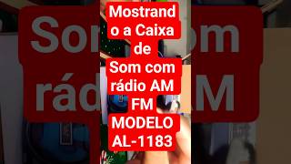 TÍTULOCaixa de Som Bluetooth Altomex AL-1183 Original | Compacta, Portátil e Potente #shorts