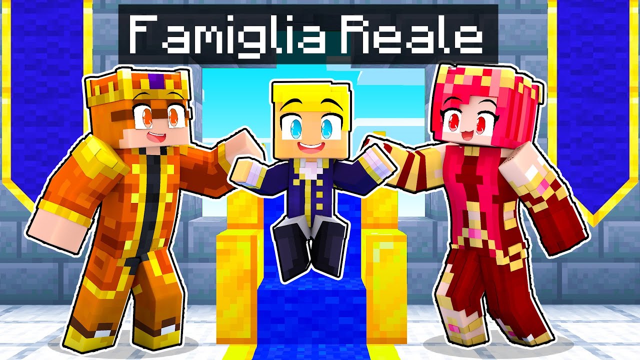 Diventiamo La Famiglia REALE Su Minecraft!