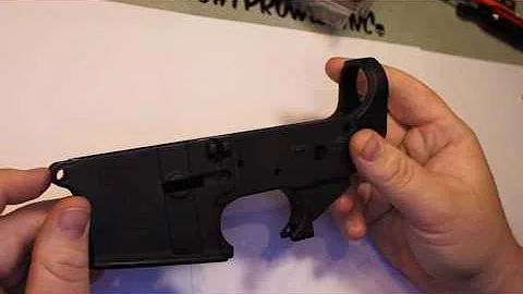 Review AR-15 Blackhawk Oversized Trigger guard problem Part 1 NightProwlerInc