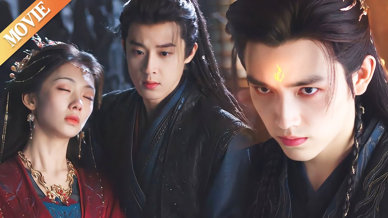 屌絲男把灰姑娘迷暈欲搶走，惡魔王子怒了，瞬間燃燒惡魔鬼火將屌絲男化為灰燼！#献鱼 #cdrama #爱情 #爽文 #古装