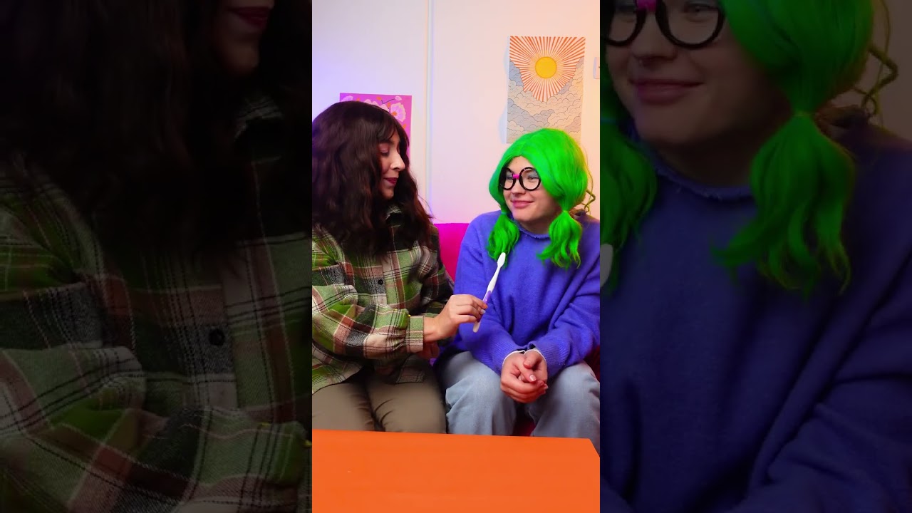 SPARKLY CLEAN TEETH!🦷🪥 Watch Mom’s LEGO Hack to Clean Dirty Teeth! 