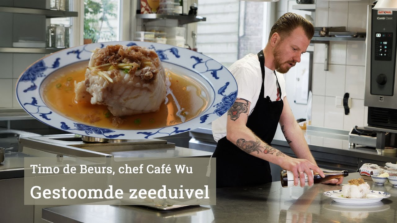 Gestoomde zeeduivel van Café Wu