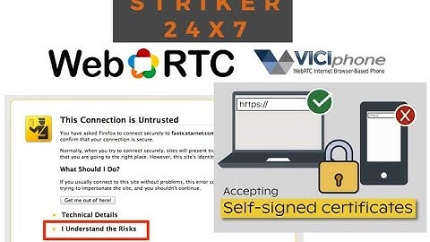 How to configure webphone in vicidial with self signed ssl certificate