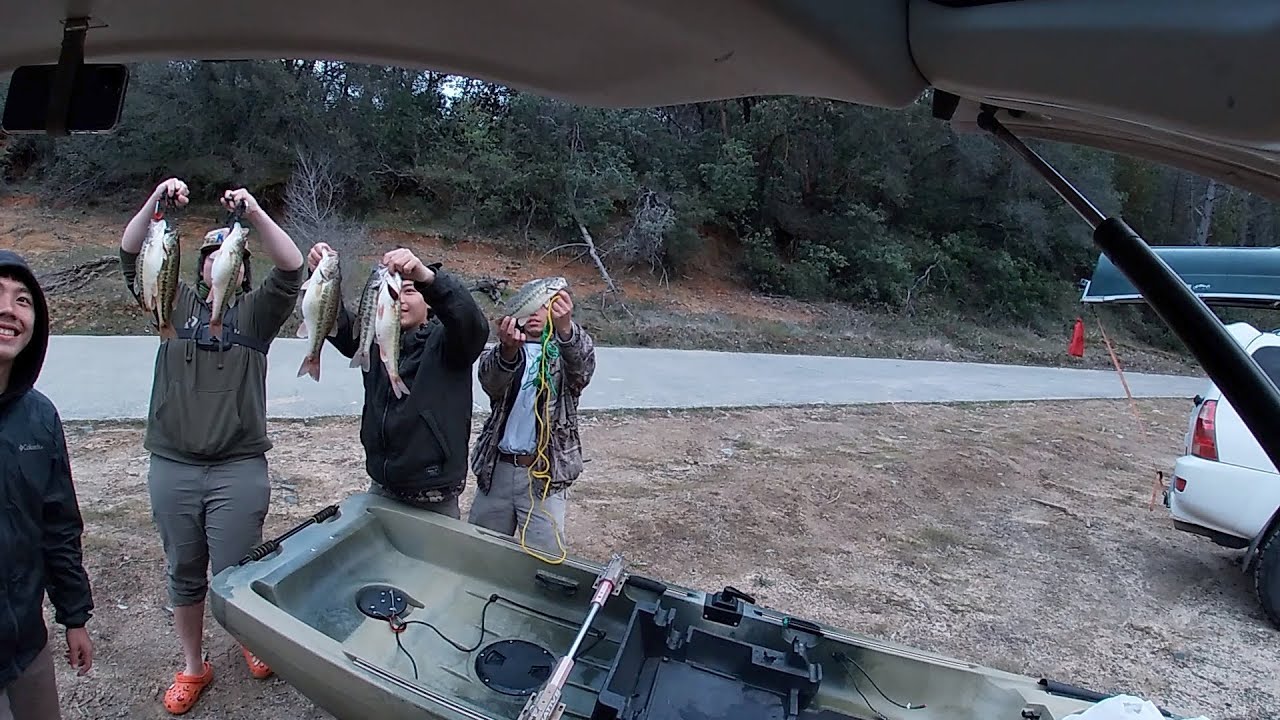 Lake Oroville Early Spring Bass Fishing 2023