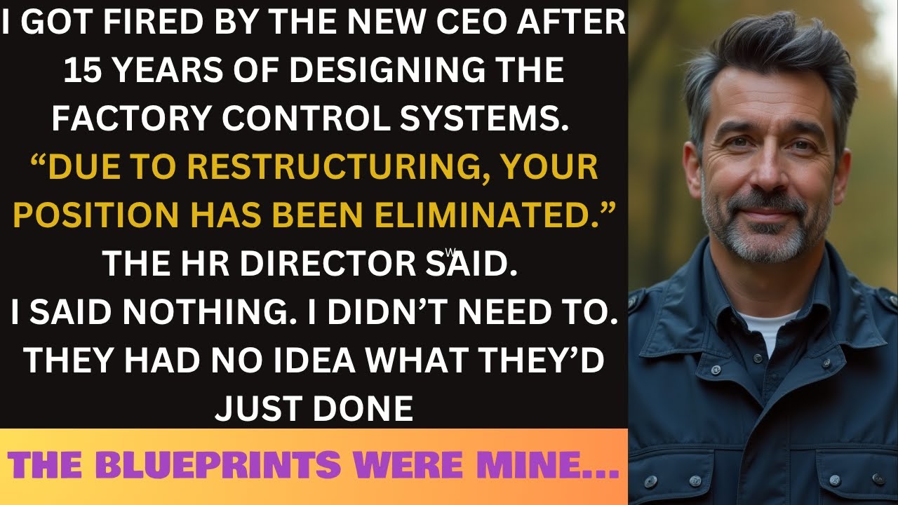 I Got Fired By An Arrogant CEO I Designed The Factory For—They Didn’t Know The Blueprints Were Mine.