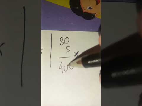 Video TUTORIAL PERKALIAN BERSUSUN 80 x 5 #shorts - youtube