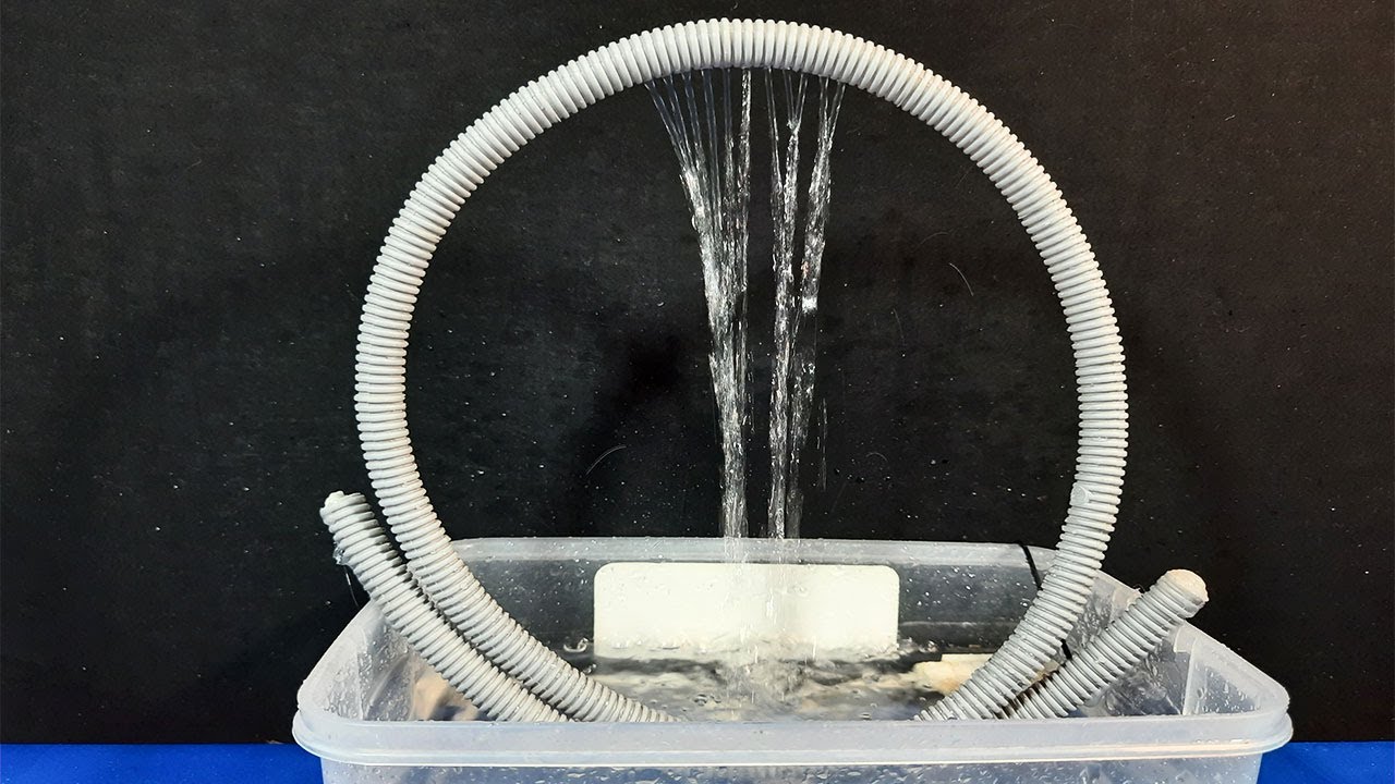 DIY Tabletop Water Fountain Making Easy At Home YouTube