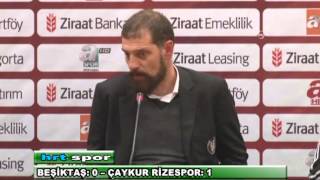 BEŞİKTAŞ: 0 – ÇAYKUR RİZESPOR: 1