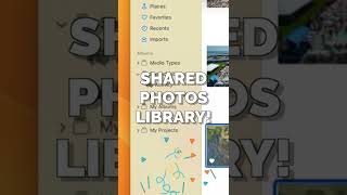 Shared Photos Library in MacOS Ventura #shorts #macosventura