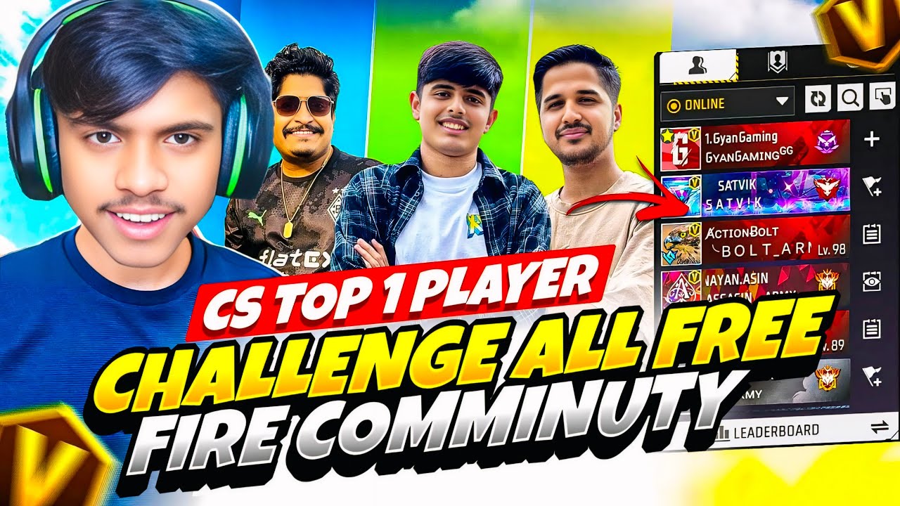 TOP 1 GLOBAL PLAYER PLAYING WITH HACKER || ANKUSH FF TOP 1 GLOBAL ...