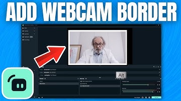 Webcamrand toevoegen in Streamlabs