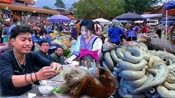 Khám Phá Chợ Phiên Bắc Hà Buổi Sáng: Thiên Đường Thảo Dược Núi Rừng & Món Ngon Đặc Sắc!