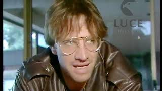 Christopher Lambert interviewed in ITALY about Highlander (1986)