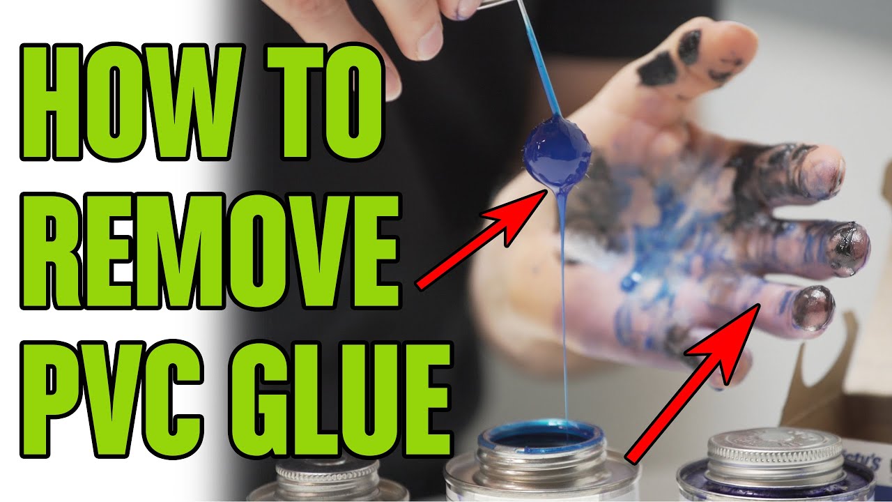 HOW TO REMOVE: PVC Plumbing glue - YouTube