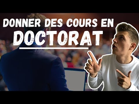 DONNER DES COURS