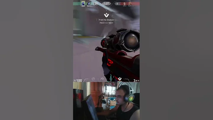 Reaver Operator has Aimbot in Valorant #valorant #valorantclips #shorts