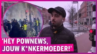 Download Lagu Relschoppers zoeken confrontatie met ME na zege Marokko! MP3