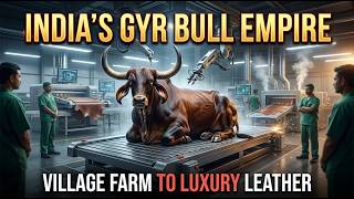 Inside India’s Gyr Bull Hide & Horn Empire From Village Farm to Luxury Leather Products Full Proces