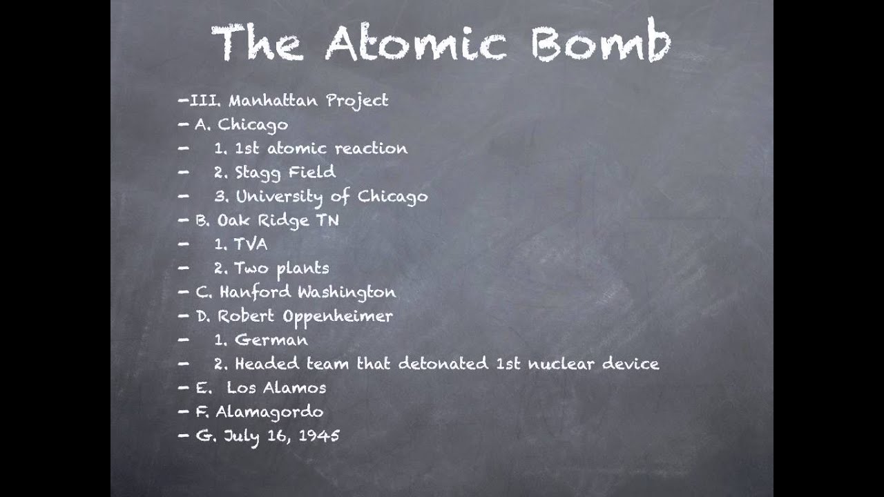 Episode 12.6: Should the U.S. have dropped the atomic bomb on Japan to ...
