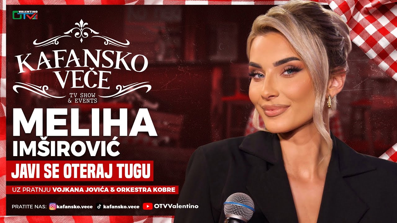 MELIHA IMSIROVIC - JAVI SE OTERAJ TUGU | UZIVO | ORK. VOJKAN JOVIC KOBRE | 2025 | KAFANSKO VECE