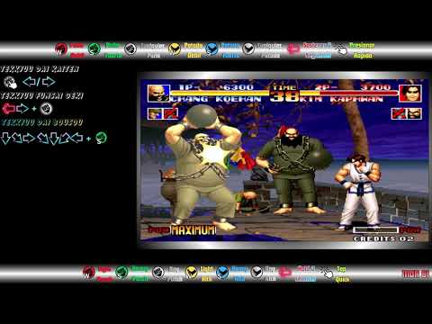 KOF 94 - Korea Team Move List
