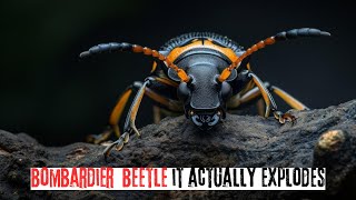 The Bombardier Beetle: Nature's Tiny Explosive!