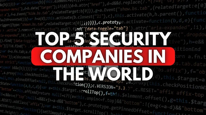 Top 5 security companies in the world
