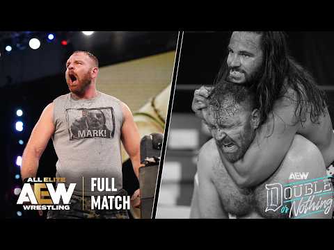 FULL MATCH: Young Bucks vs Jon Moxley \u0026 Eddie Kingston | AEW Double or Nothing 2021