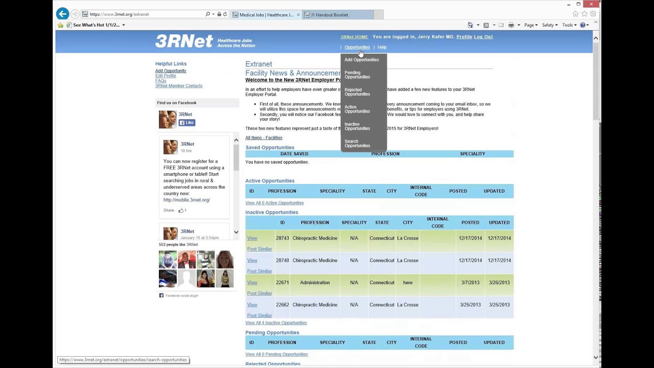 Posting Healthcare Jobs on 3RNet - YouTube