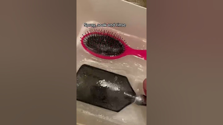 That's Not Lint! - Hairbrush Cleaning #shorts