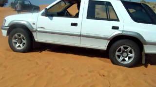 Daihatsu Rocky Isuzu Frontier Whitesand Kalahari 4x4 Sand dune route 9.avi