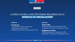 ¿Cómo hacer la recepción de recursos en el Módulo de Circulación? ¿Cómo hacer la recepción de recursos en el Módulo de Circulación?