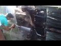 Обработка днища ВАЗ-2112 пушечным салом