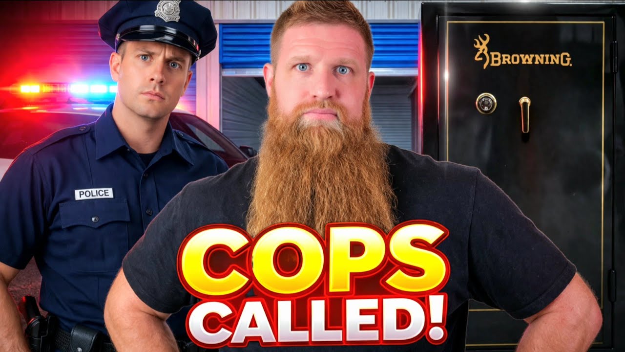 I Bought Abandoned Storage Unit & Found HUGE GUN SAFE Cops Were Called ...