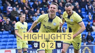 Highlights: Cardiff City 0 PNE 2