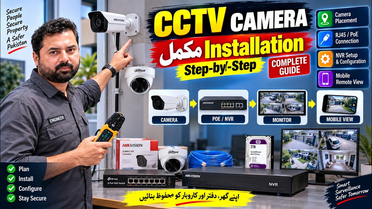 Step by Step Guidance About the CCTV Cameras Installation | CCTV ...