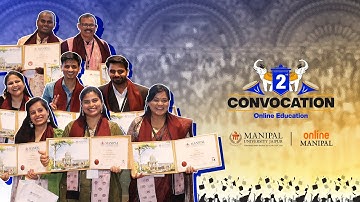 Student Convocation of Online Degree Programs | Manipal University Jaipur | Online Manipal