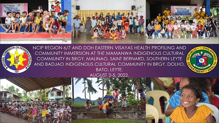 Region 8 Indigenous Peoples health profiling and community immersion.