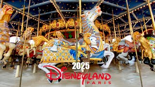 Le Carrousel De Lancelot 2025 - Disneyland Park Disneyland Paris Full Ride 4K