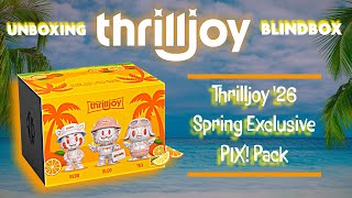 Unboxing Thrilljoy ‘26 Spring Exclusive PIX! Pack #unboxing #openingtoys #thrilljoy #blindbox 