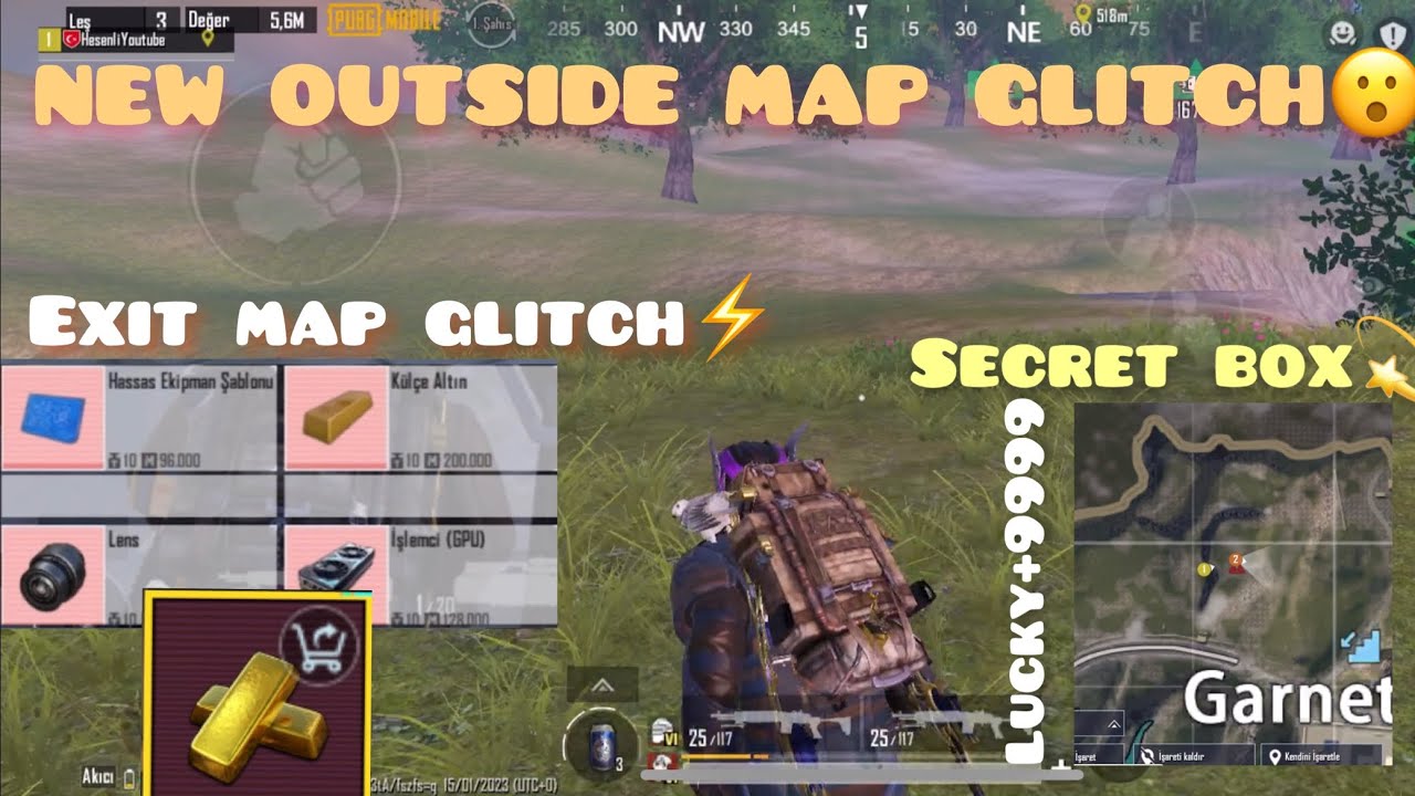 NEW OUTSIDE MAP GLITCH METRO ROYALE✨/NEW SECRET BOX⚡️/EXIT MAP GLITCH👍/CHAPTER-12