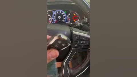 How to Start a 2022 Chevy Blazer with a Dead Key Fob #ChevyBlazerkeyfob #deadkeyfobChevyBlazer