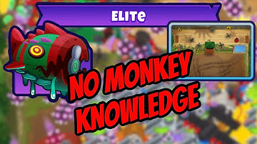 Bloonarius ELITE Tutorial | No Monkey Knowledge OR Power Ups | Firing Range | BTD 6