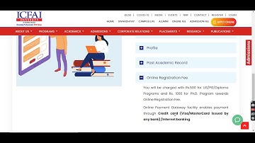 ICFAI University Jharkhand Admission 2021 Application (Started) - Fill ICFAI 2021 Application Form