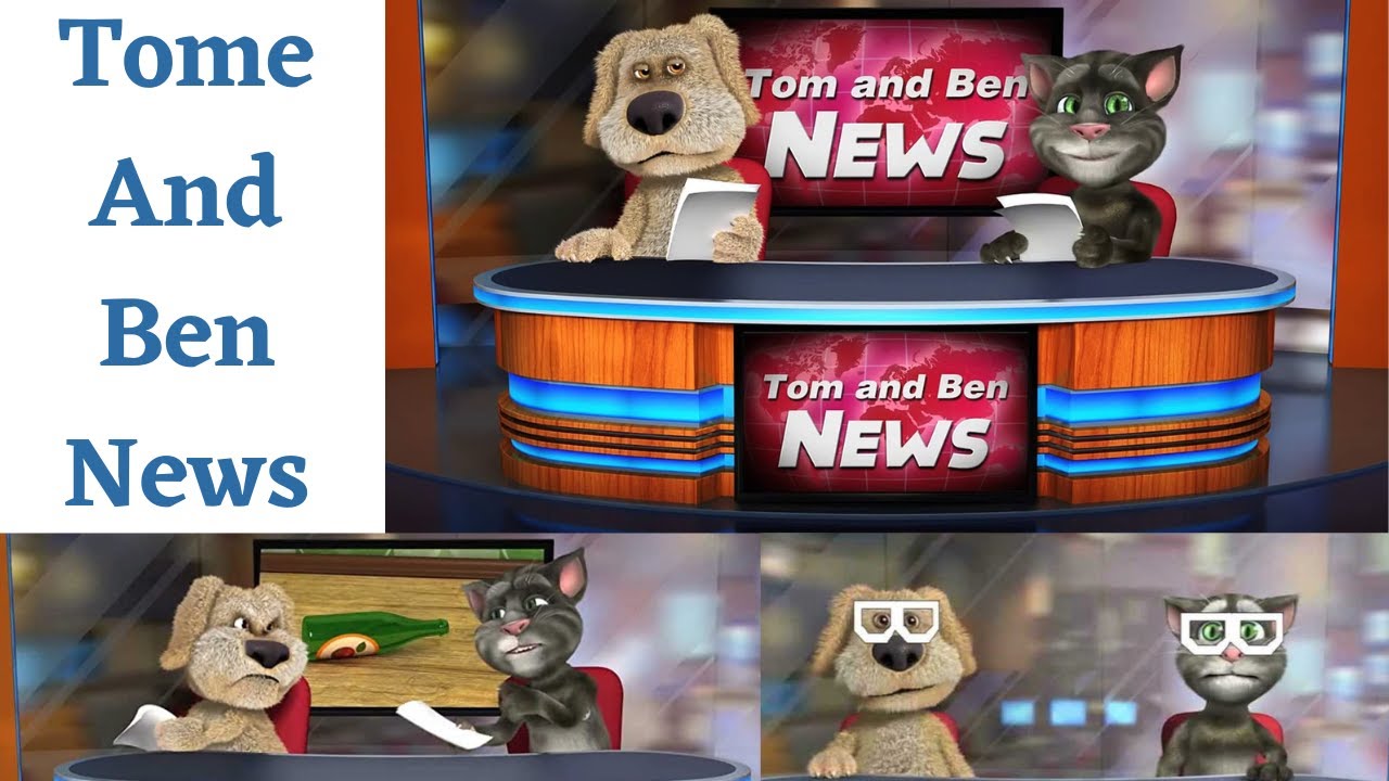 Talking tom and ben scratch. Tom and Ben News. Том и Бен новости. Tom and Ben News Scratch. Новости Бена и Тома.