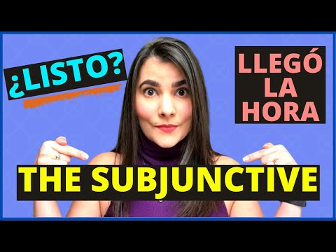When to use SUBJUNCTIVE in Spanish  | Introduction to the PRESENT SUBJUNCTIVE