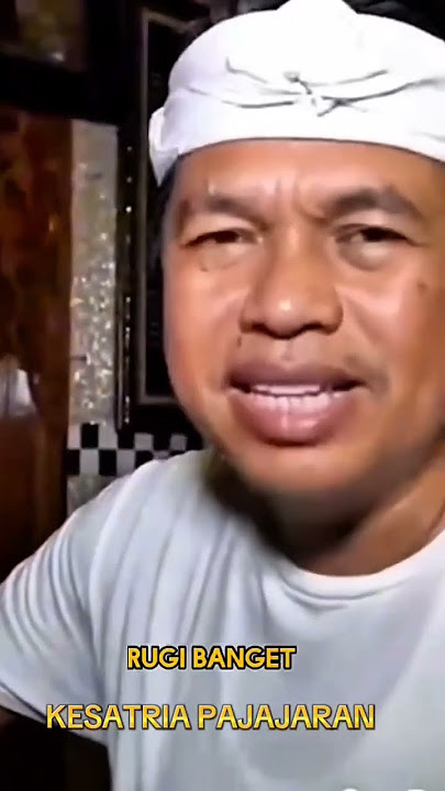 Jangan Terlalu Memikirkan Orang Lain - Kang Dedi Mulyadi