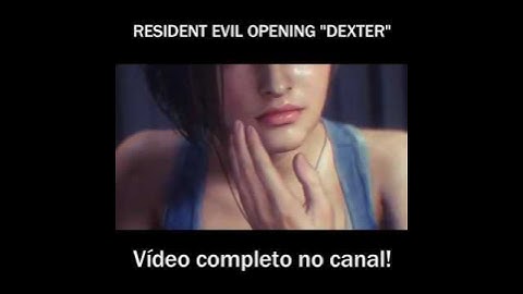 DEXTER OPENING "Resident Evil" VERSION /// Morning Routine