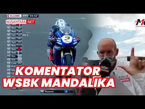 ini dia Komentator di balik event WSBK mandalika 2021 dan asian talent cup